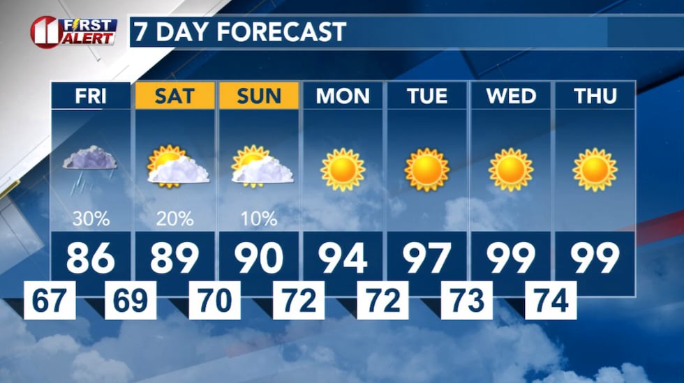 7 Day Forecast
