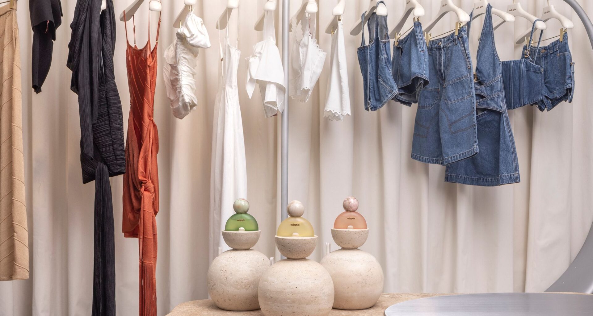 The Cult Gaia pop-up store that was in Highland Park Village's Market. 