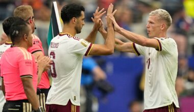 Spain practices outside before the World Cup final as smoke fills the air in northern New Jersey