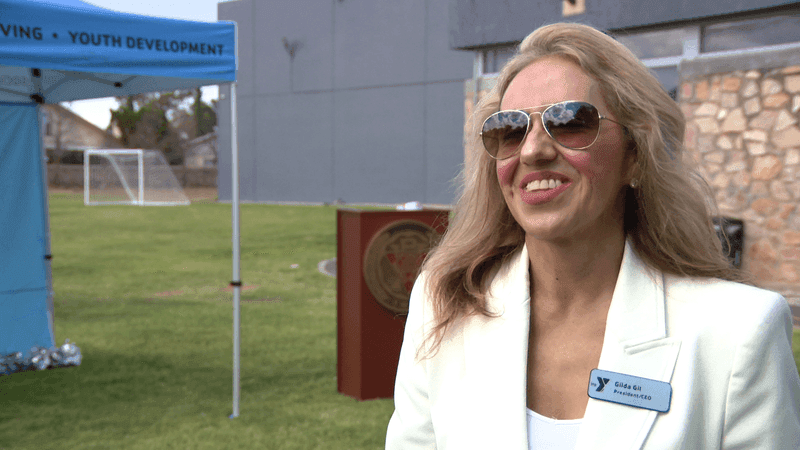 Gilda Gil, CEO of the YMCA of El Paso. July 15, 2026. Credit: KFOX14/CBS4