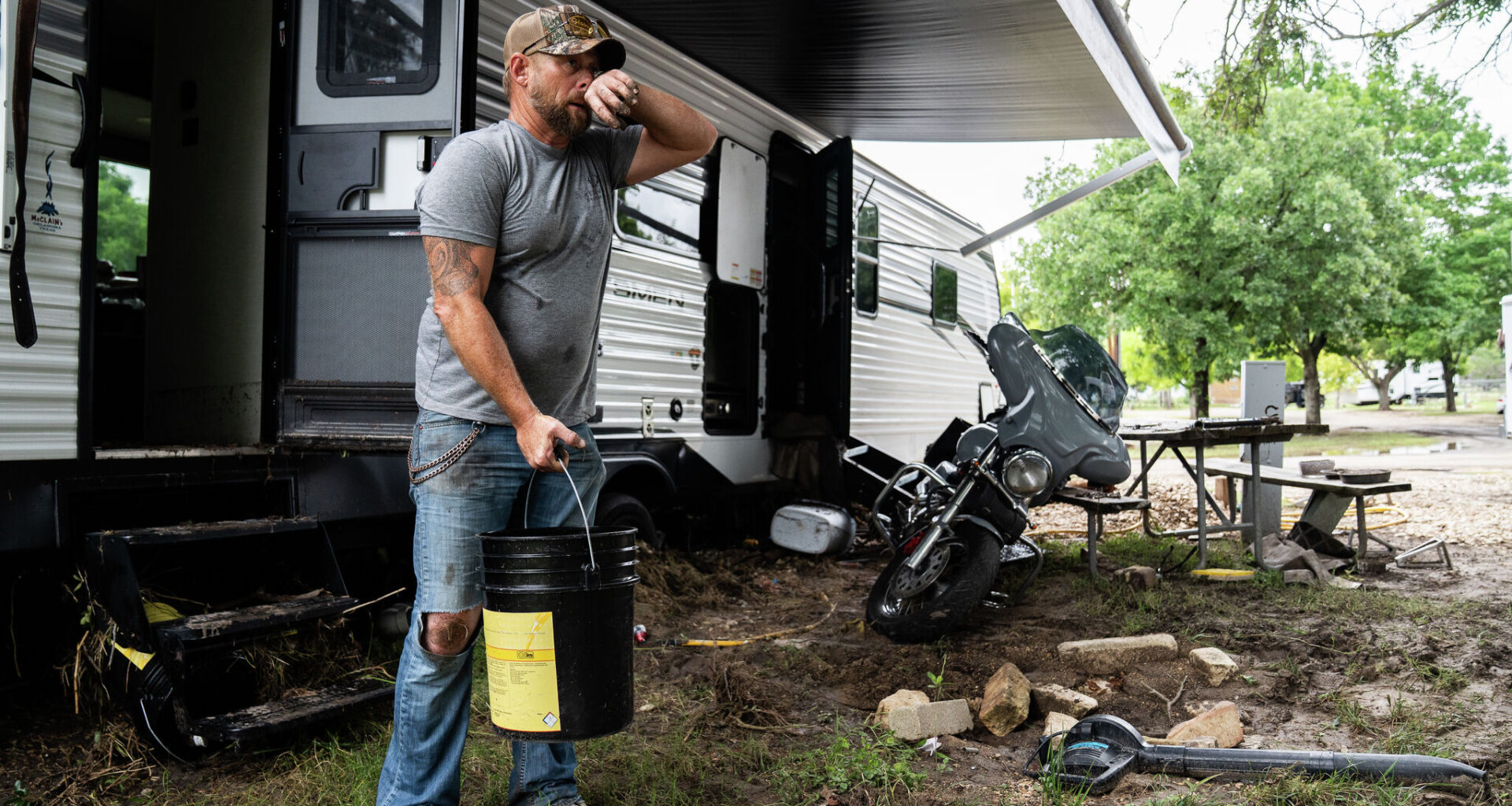 Kerrville man loses new home a year after Texas Hill Country floods