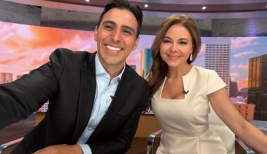 Jennifer Reyna fills in behind the KHOU 11 anchor desk