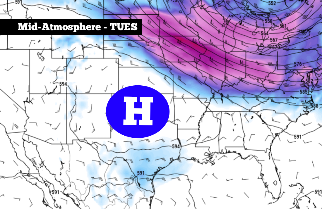 Heat dome shifts over Texas this week. Here's how hot it’ll get.