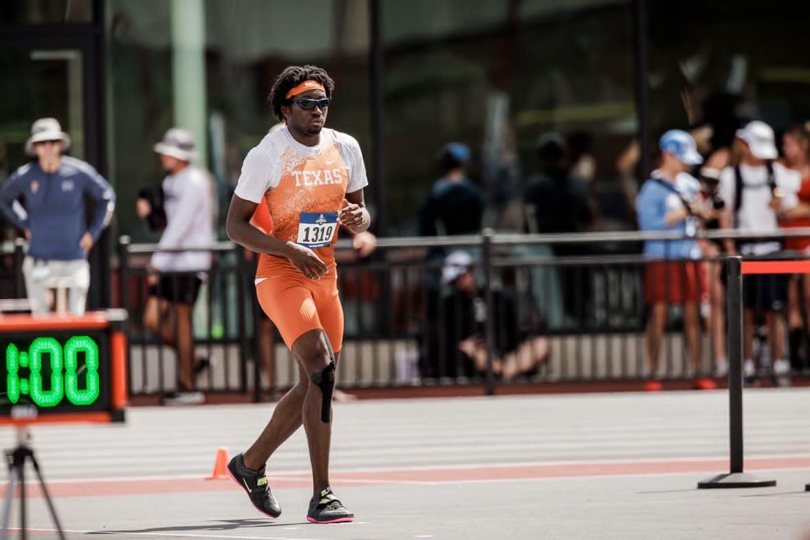 Track and field: Texas' Osawese Agbonkonkon also a sci-fi writer