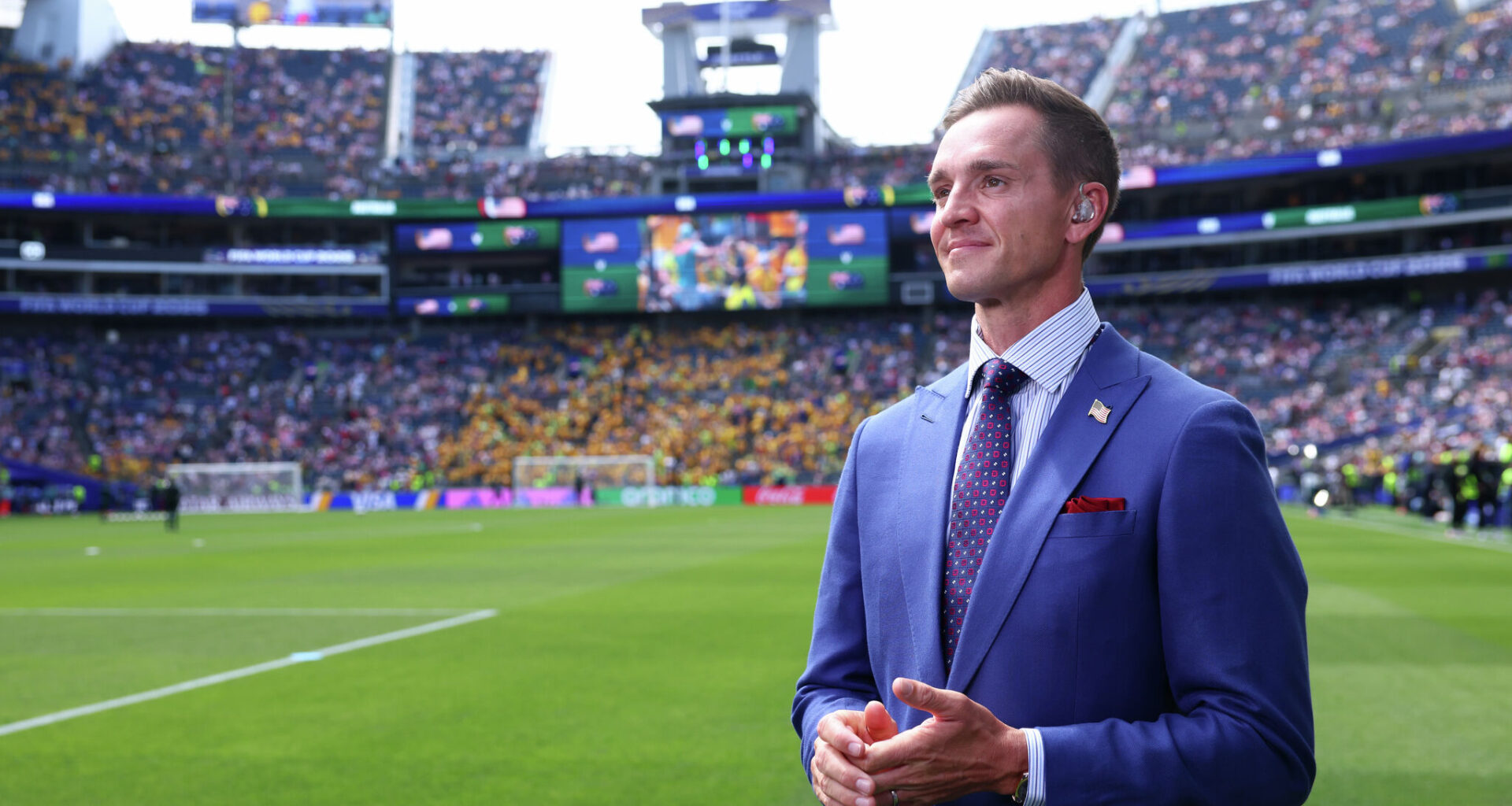 World Cup: From Sugar Land to the World Cup for broadcaster Stu Holden