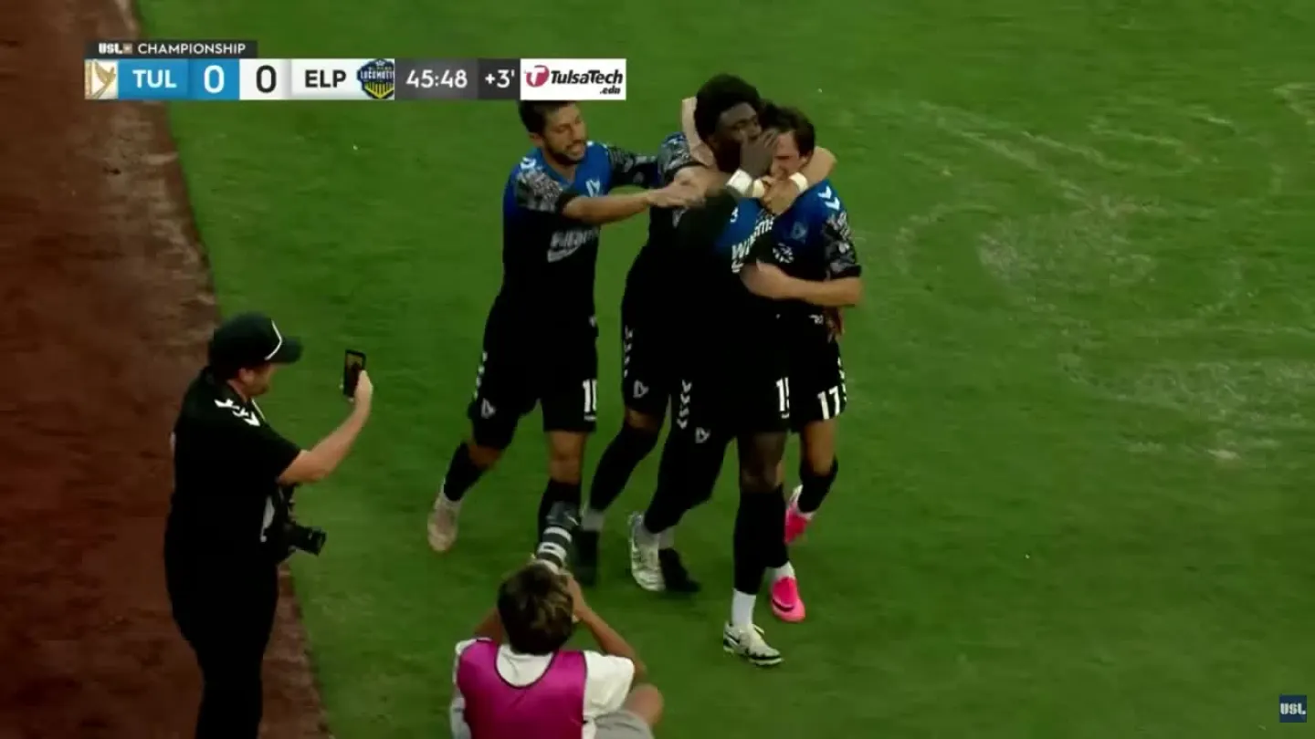 FC Tulsa gets back in win column with 1-0 victory over El Paso