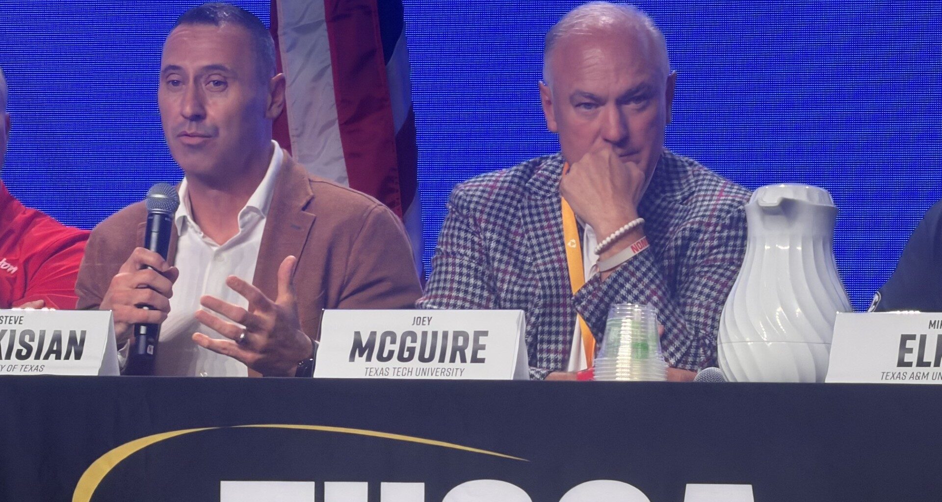 Texas' Steve Sarkisian, Tech's Joey McGuire 'all good' after flap