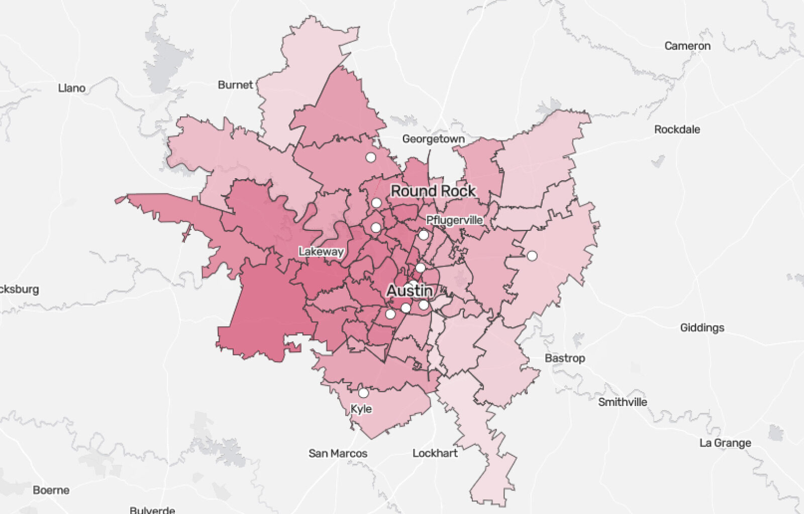 Explore the map: This is where Austin's most educated residents live