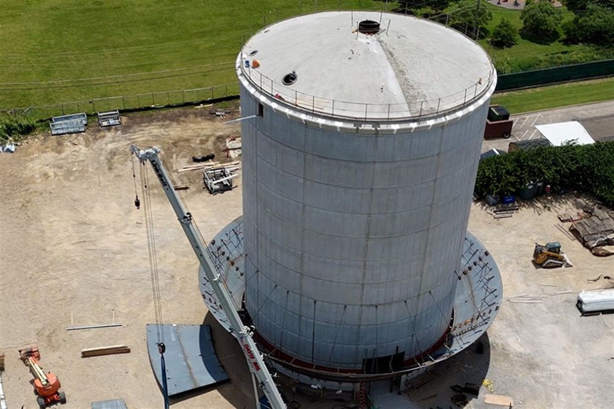 Your Money in Action: East Arlington Water Tower Construction Underway