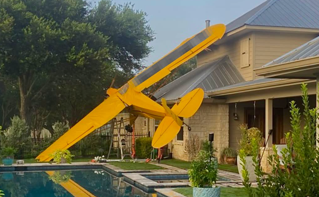 FAA investigating plane crash into Texas home