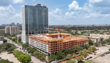 Artis Montrose, Disco Kroger Site Multifamily Redevelopment, Tops Out
