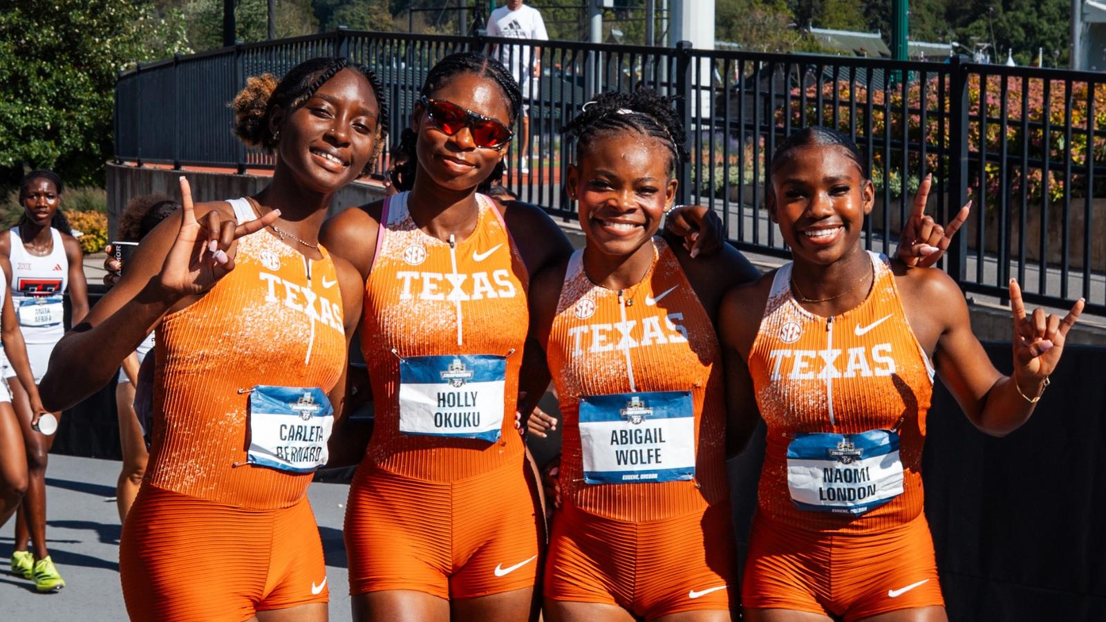 Carleta Bernard 4x100m 2026 NCAA Championships