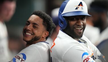 Peña’s grand slam, Alvarez’s 2 homers power Astros to 8-5 win over Marlins