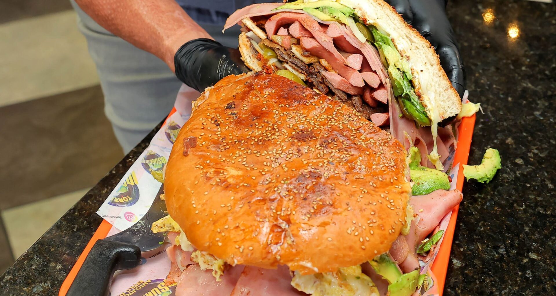 The 8-pound Mega Torta that draws diners to a $150 challenge in Dallas