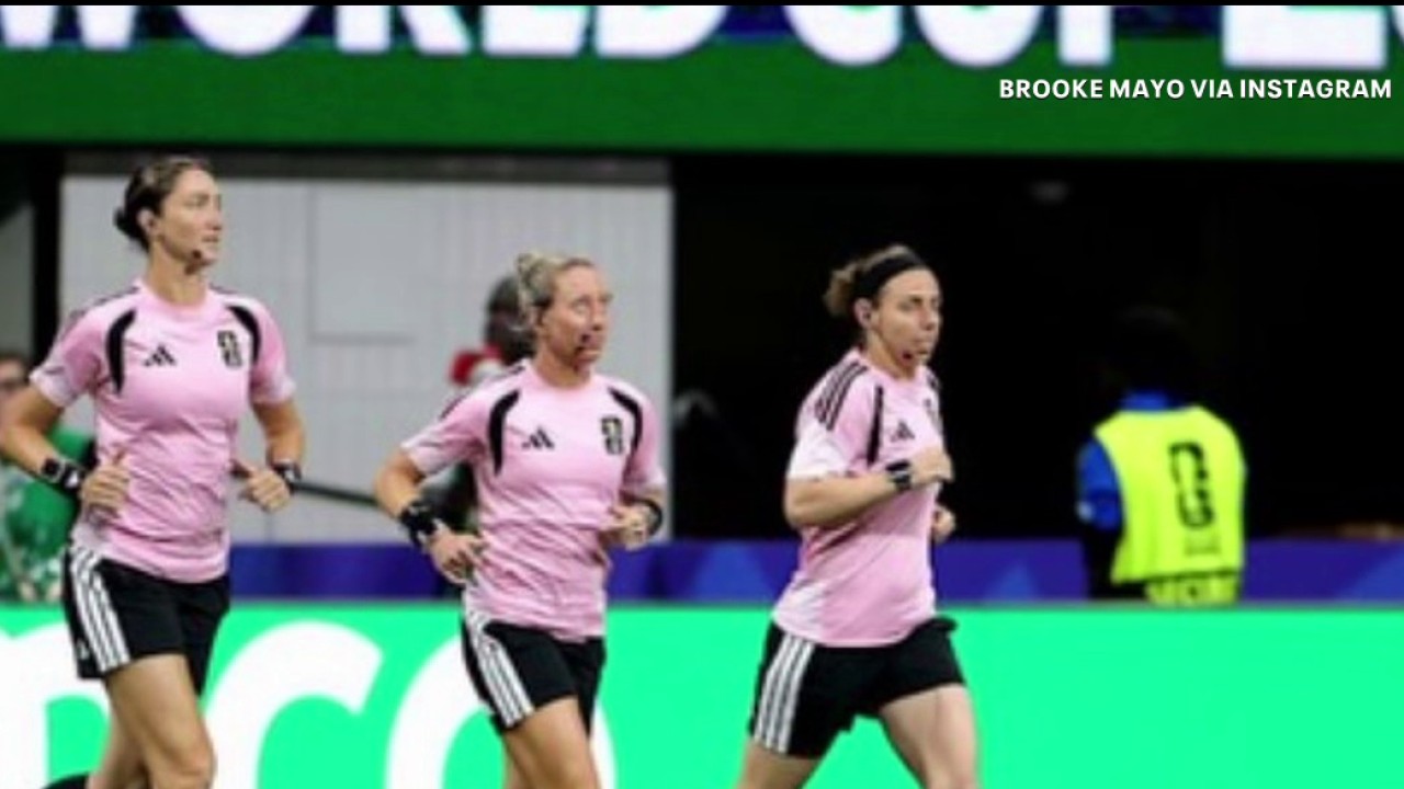 Garland native Brooke Mayo makes World Cup history as part of first all-female US referee trio