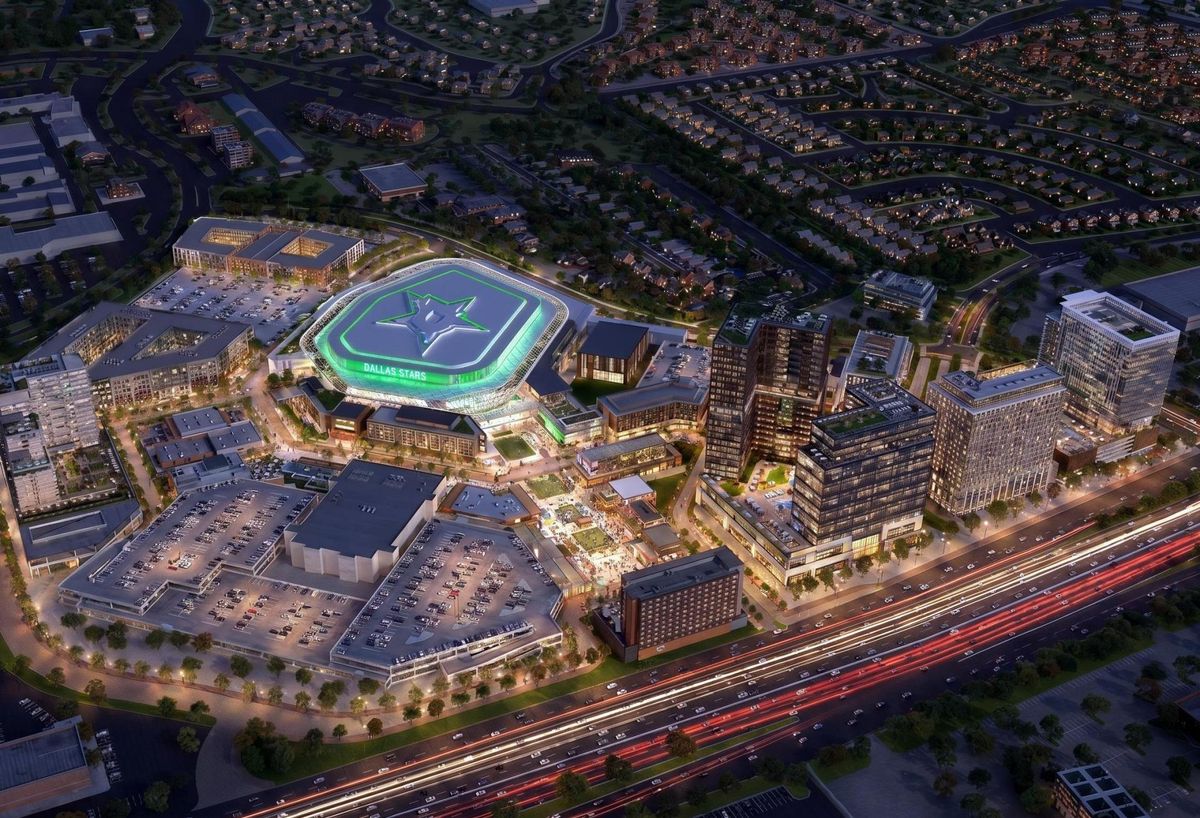 Can The Dallas Stars' $3B Arena District Draw More Companies To Plano?