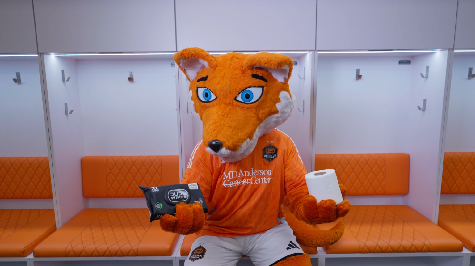 Houston Dynamo's cheeky new jersey sponsor literally has their backs
