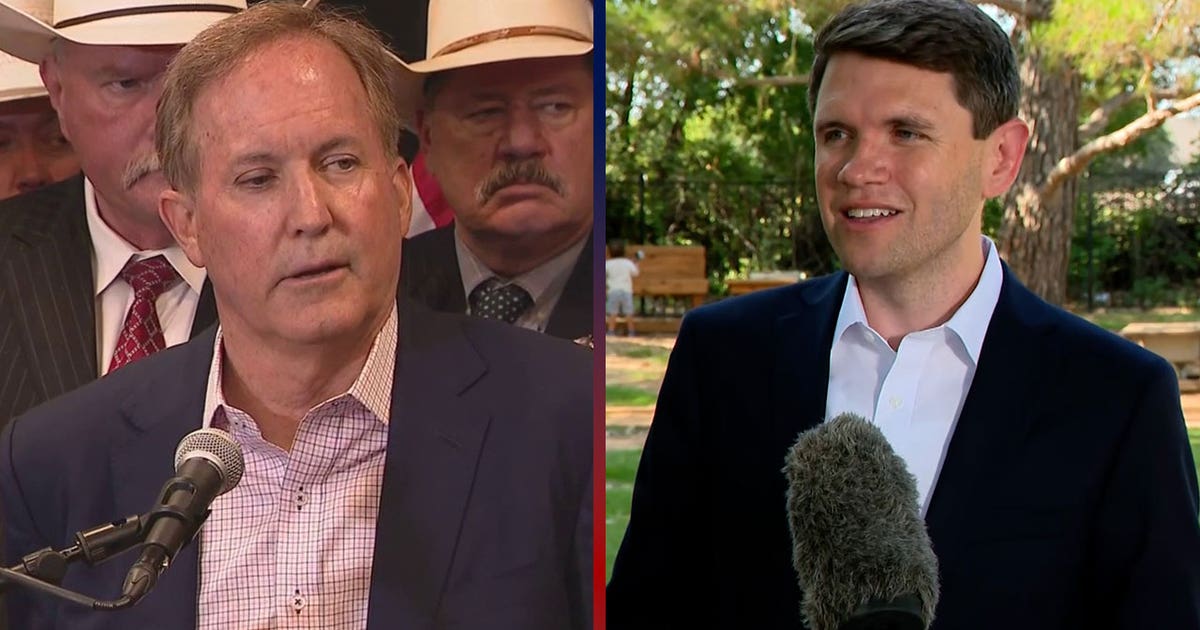 Paxton calls Talarico 'anti-law enforcement' at Fort Worth campaign event