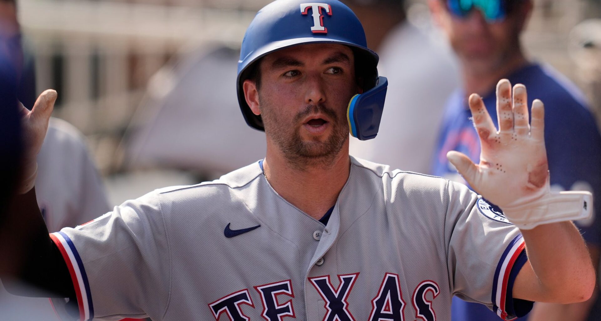 Rangers 3B and leading hitter Josh Jung exits with calf tightness after C Kyle Higashioka put on IL