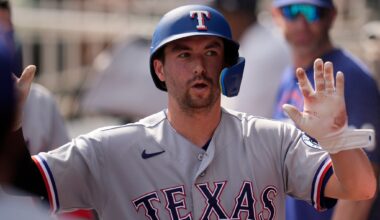 Rangers 3B and leading hitter Josh Jung exits with calf tightness after C Kyle Higashioka put on IL