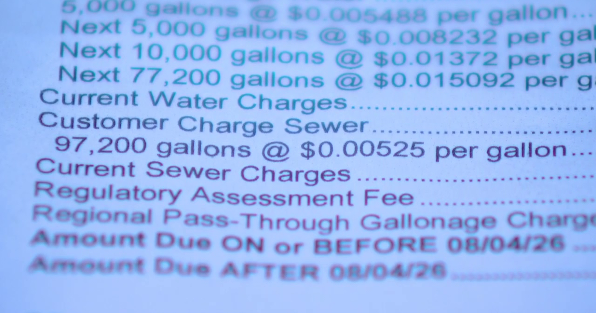 Magnolia woman questions $2,327 Aqua Texas water bill showing 97,200 gallons of usage
