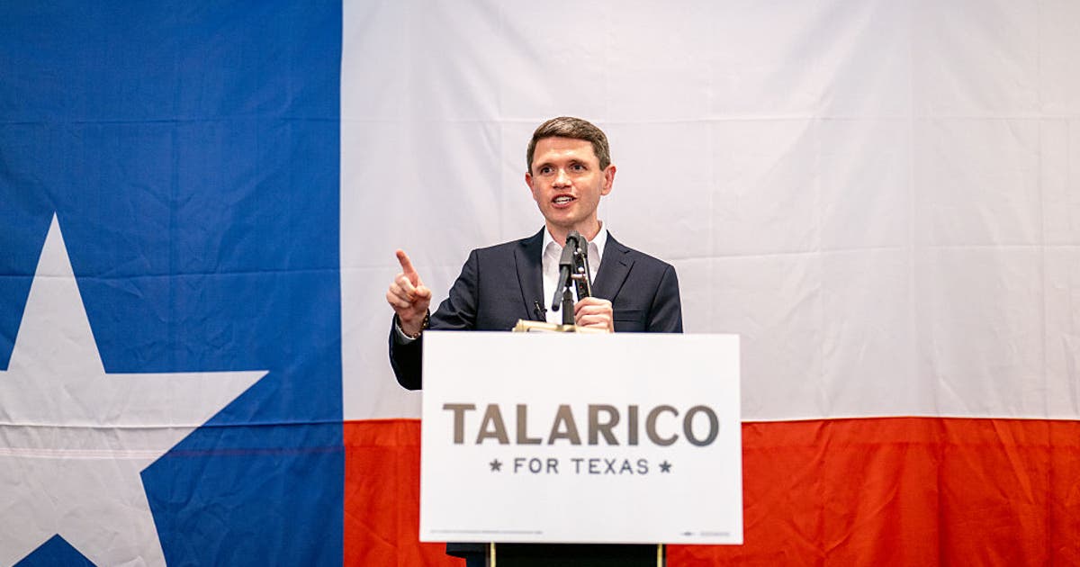 Woman shouts at James Talarico during Houston town hall
