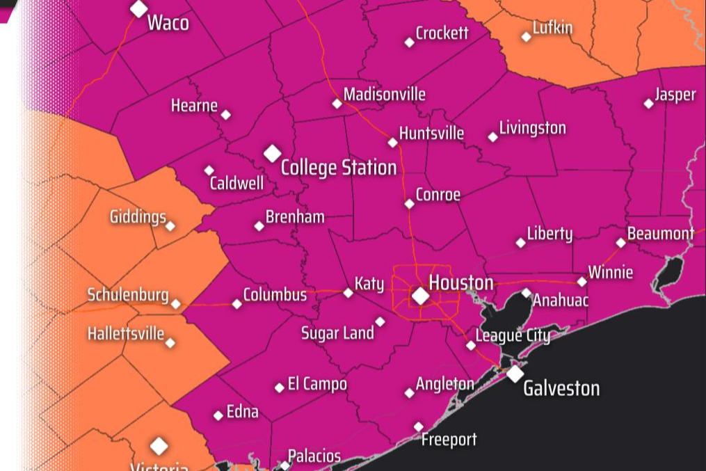 Extreme heat warning issued for Houston, Southeast Texas on Wednesday