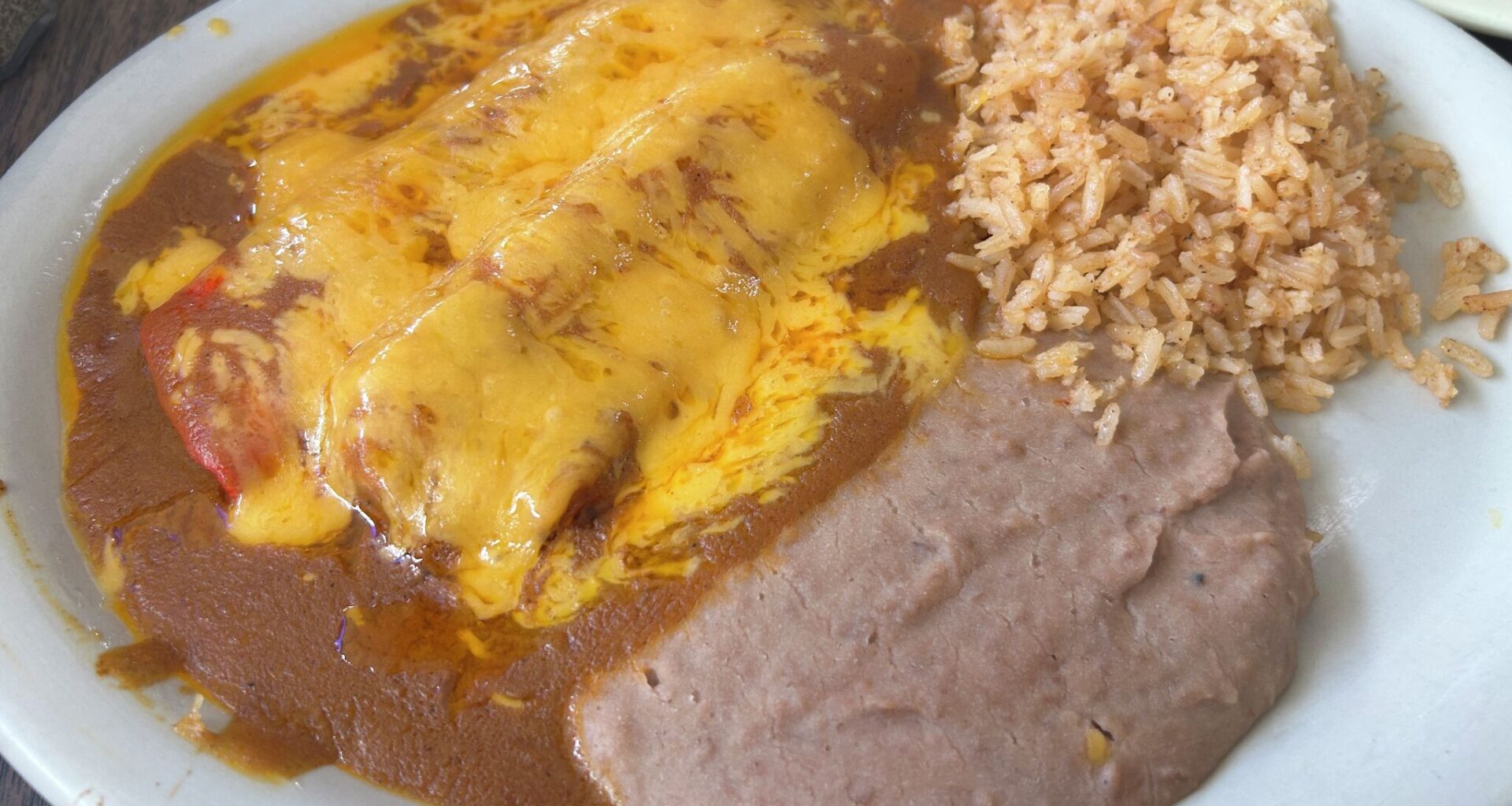 The #2 Mexican Dinner is only $7.99.