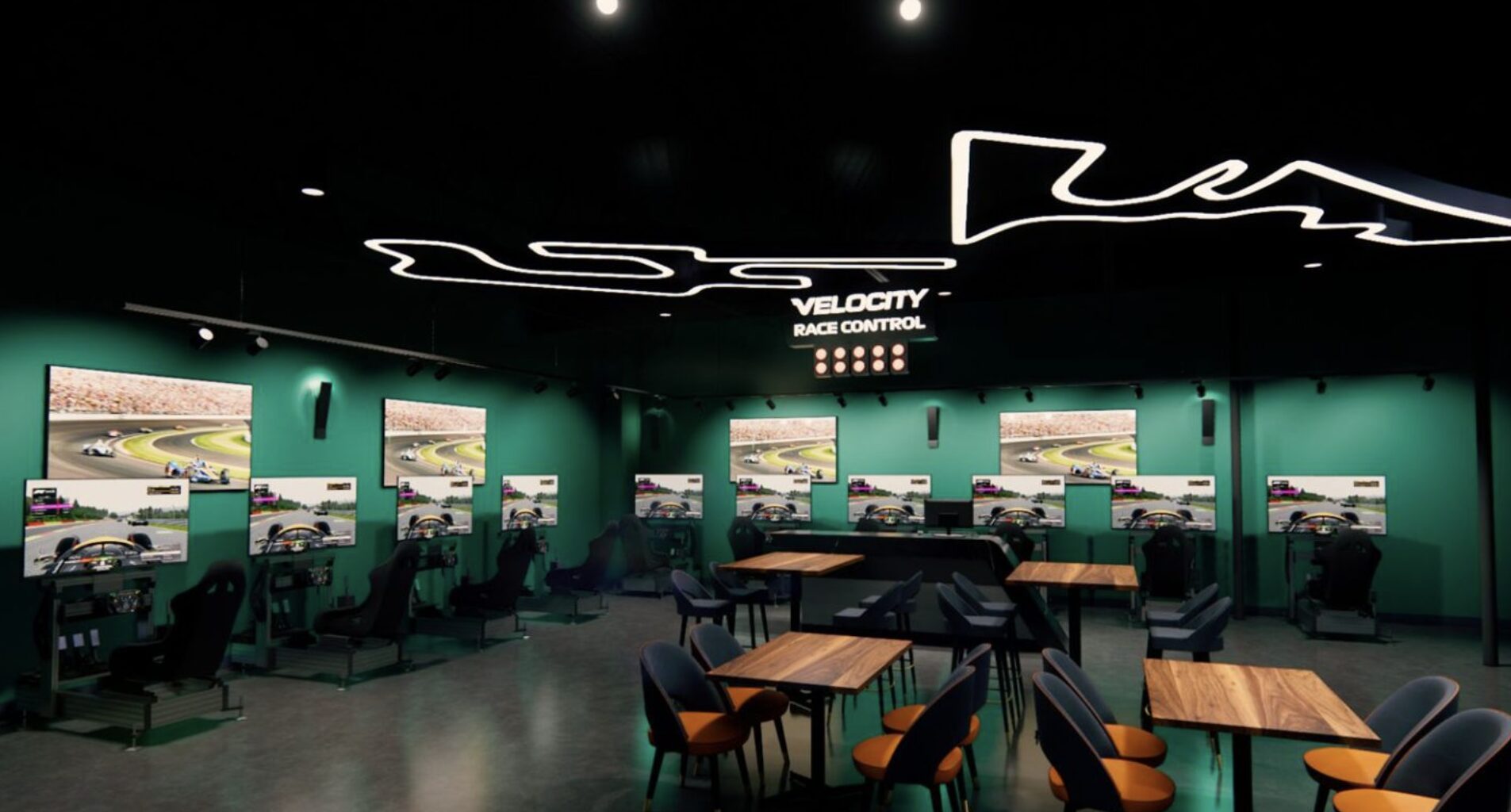 Dallas will have a new venue with food, drinks and racing simulators