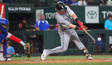 Meidroth and Benintendi have a pair of RBI singles apiece as White Sox beat Rangers 4-2