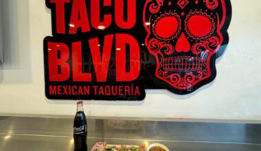 Order of 6 bistec tacos from Taco Blvd on Blanco Road in San Antonio, TX.