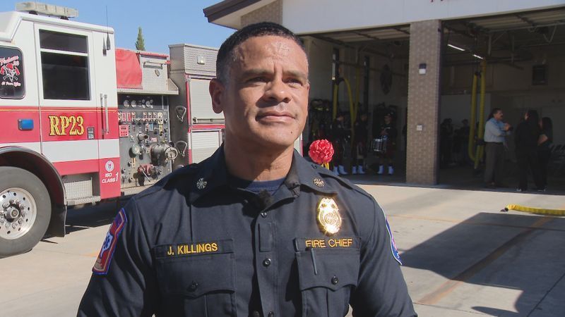 EPFD Fire Chief Jonathan Killings. July 22, 2026. Credit: KFOX14/CBS4