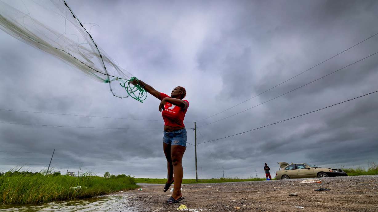 Tropical Storm Bertha strikes Gulf Coast near the Texas-Louisiana line in second landfall