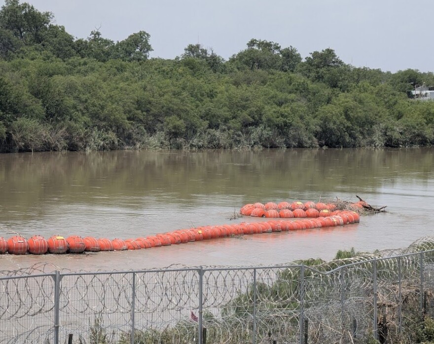 Texas border buoys damaged after July 2026 flood