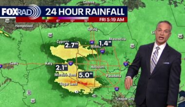 Houston weather: Tropical Storm Bertha fades, breezy and humid Friday