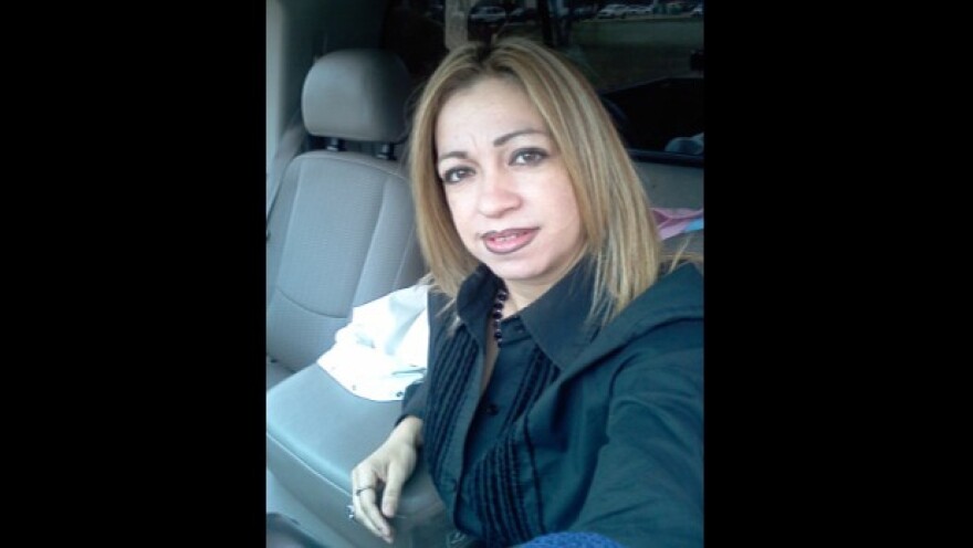 A selfie taken by Irasema Chavez Sanchez before she was stabbed to death in 2012.