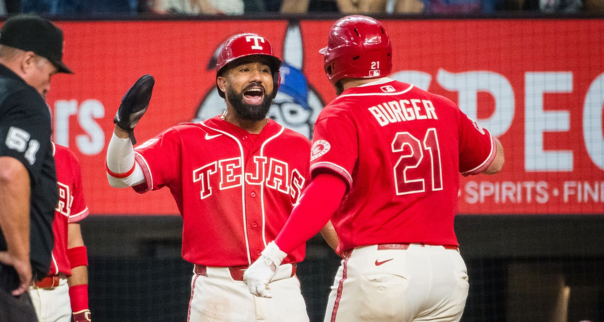 Jake Burger's homer, 3 RBI, lead Rangers past Mariners 5-4 to open series between AL West leaders