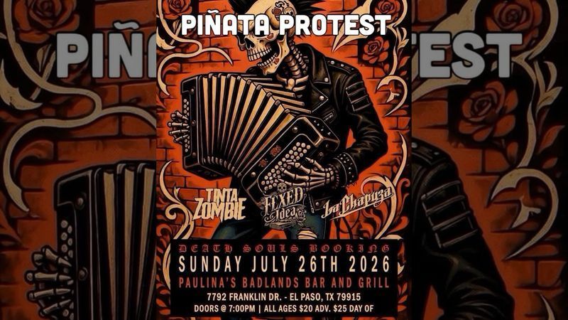 Madeleine will be performing this Sunday with the band Piñata Protest! (Piñata Protest via Facebook)