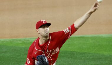 Rangers' MacKenzie Gore battles at the end of frustrating July