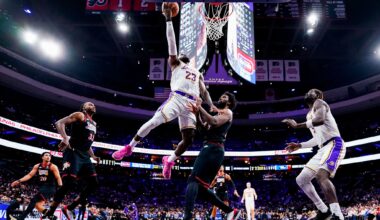 LeBron moves Philly up, but OKC and Spurs remain NBA favorites, according to books and markets