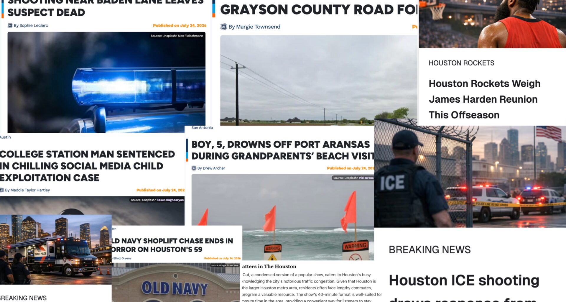 AI slop 'local news' websites are flooding Texas. Who's behind them?