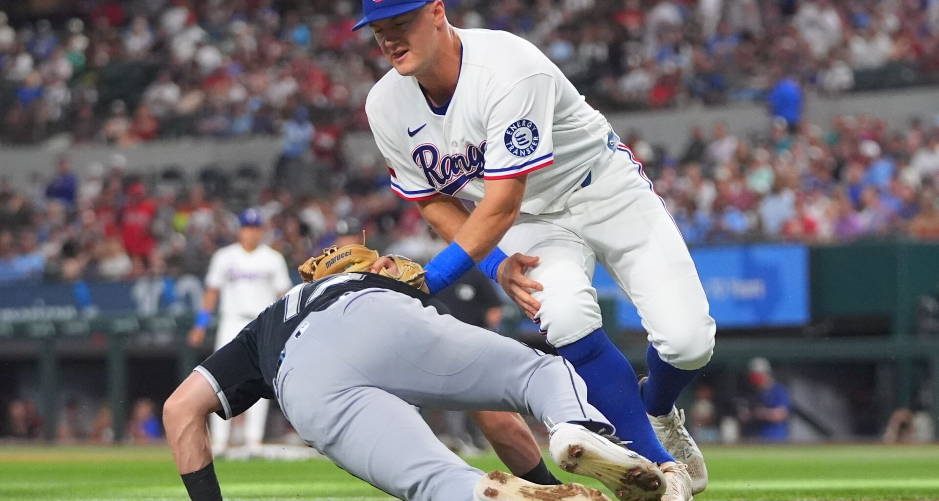 Rangers place 3B Josh Jung on injured list with calf strain, recall INF Josh Smith