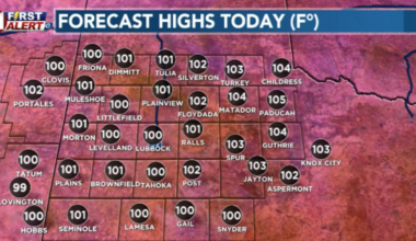 The South Plains sizzles as dangerous heat builds