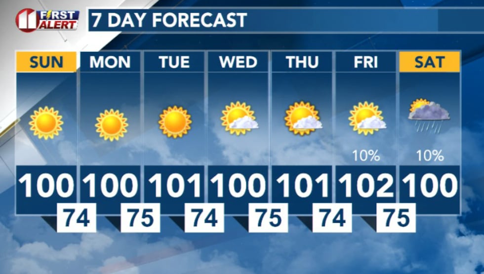 7 Day Forecast