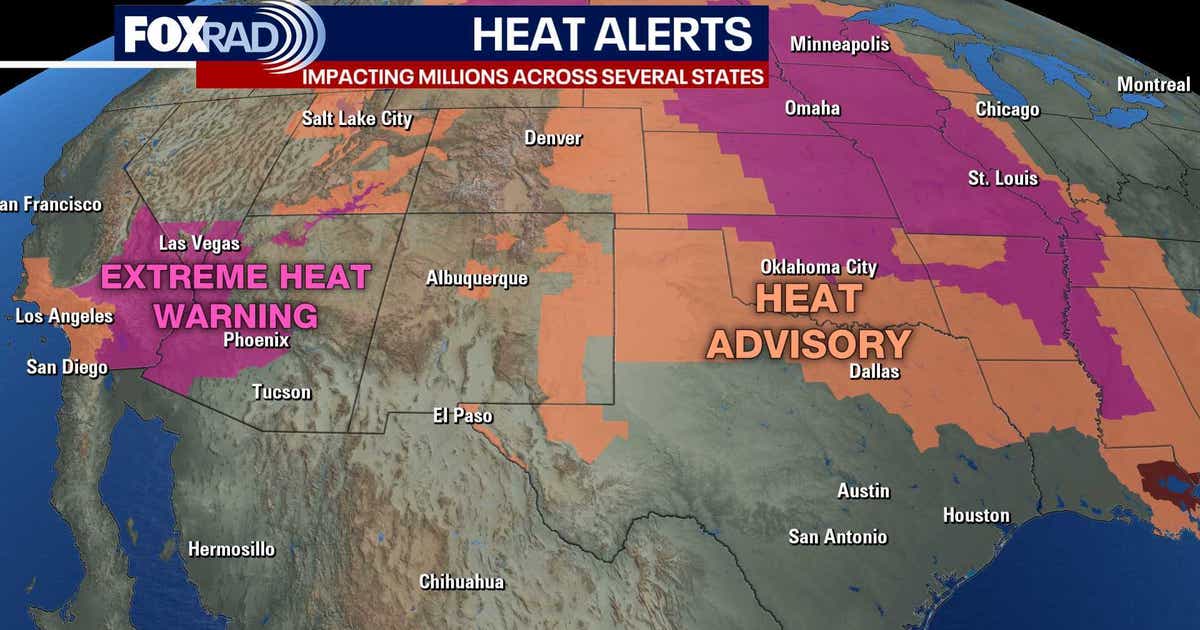 Houston weather: Triple-digit heat to grip area as advisories