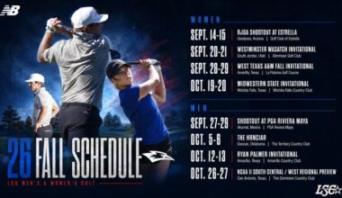 Teeing Off 2026-27 ... Fall Golf Schedules Announced