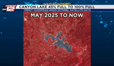 🤯 You can see lake level improvements FROM SPACE! ~ Sarah