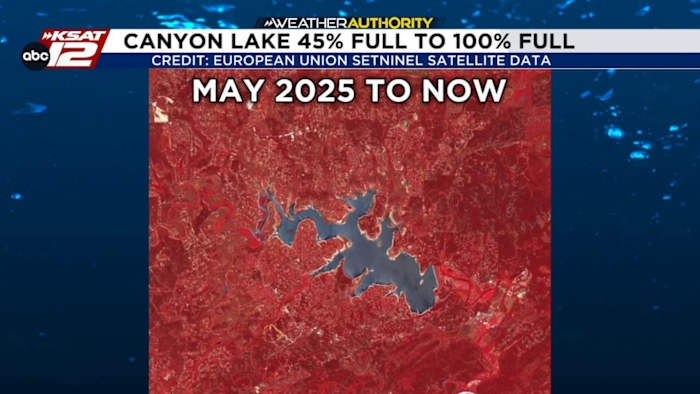 🤯 You can see lake level improvements FROM SPACE! ~ Sarah