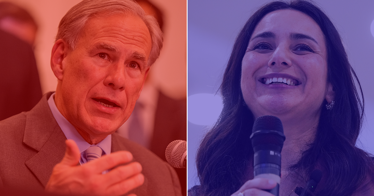 Hinojosa trails Abbott in Texas governor’s race, poll finds