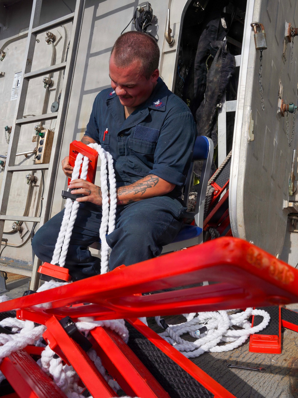USS Cooperstown Conducts In-Port Operations at Corpus Christi, Texas.
